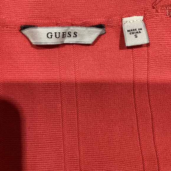 GUESS Coral Stretch Fit‑and‑Flare Skater Dress - Picture 4 of 4